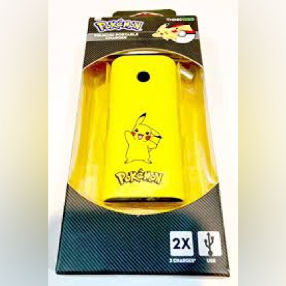 Pokémon Pikachu Portable Charger - NO CORD/NO BOX/USED